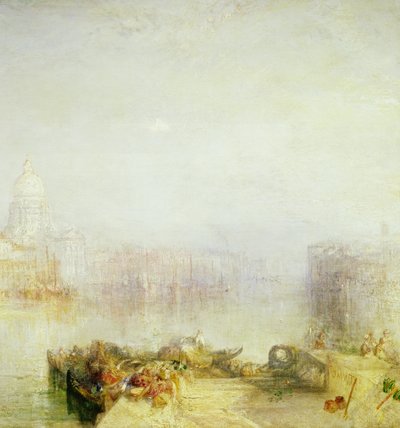 La Dogana et Santa Maria della Salute, Venise, 1843 (détail) - Joseph Mallord William Turner